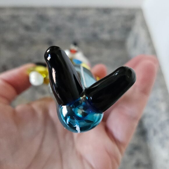 RARE VINTAGE CHRISTOPHER RADKO MICKEY MOUSE ITALIAN GLASS CHRISTMAS ORNAMENT - Picture 5 of 7